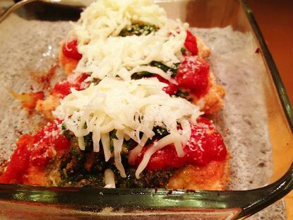 arugula-pesto-mushroom-stuffed-chicken-breasts