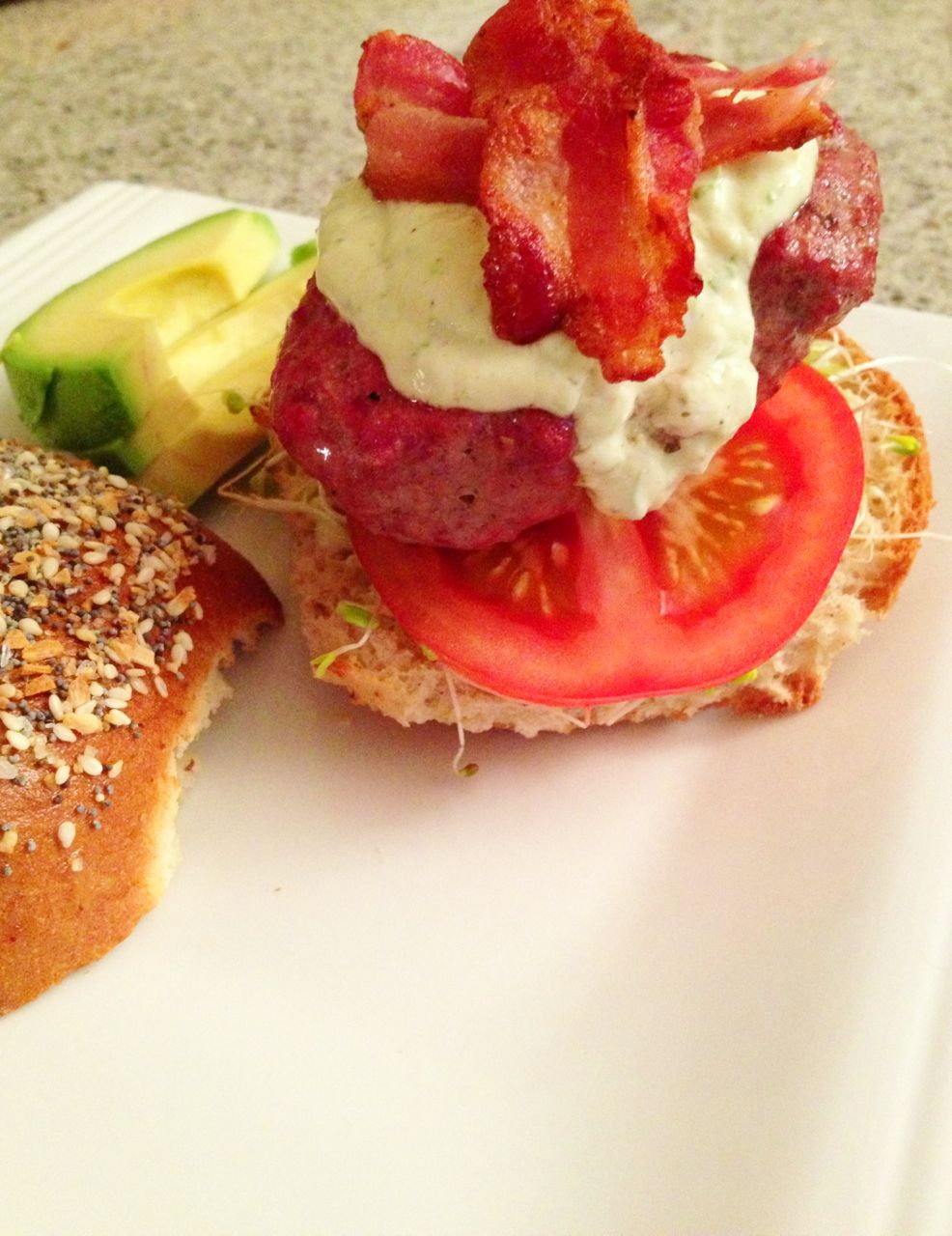 Green goddess garden burger recipe
