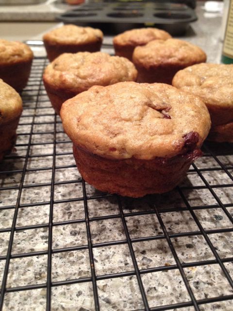 gluten free banana bread muffins