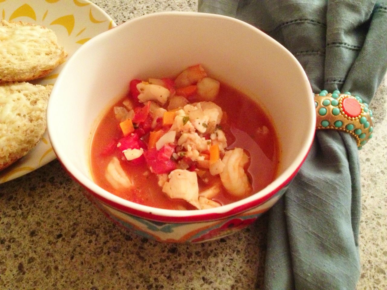 Healthy fishermans stew recipe